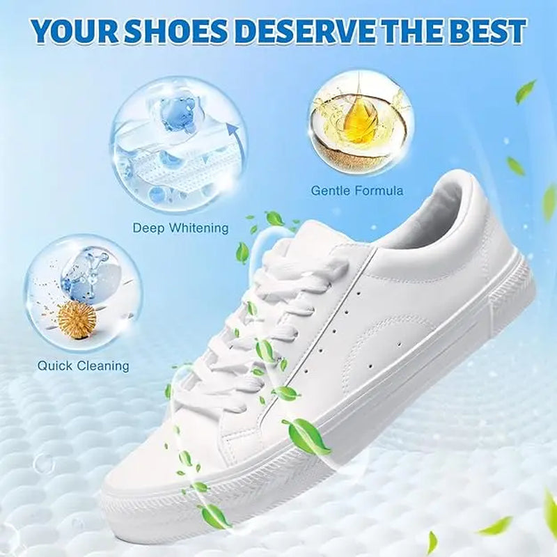 Shoe Cleaner Foam Kit – Instant Sneaker Cleaner | Remove Dirt & Stains Fast | No Water Needed