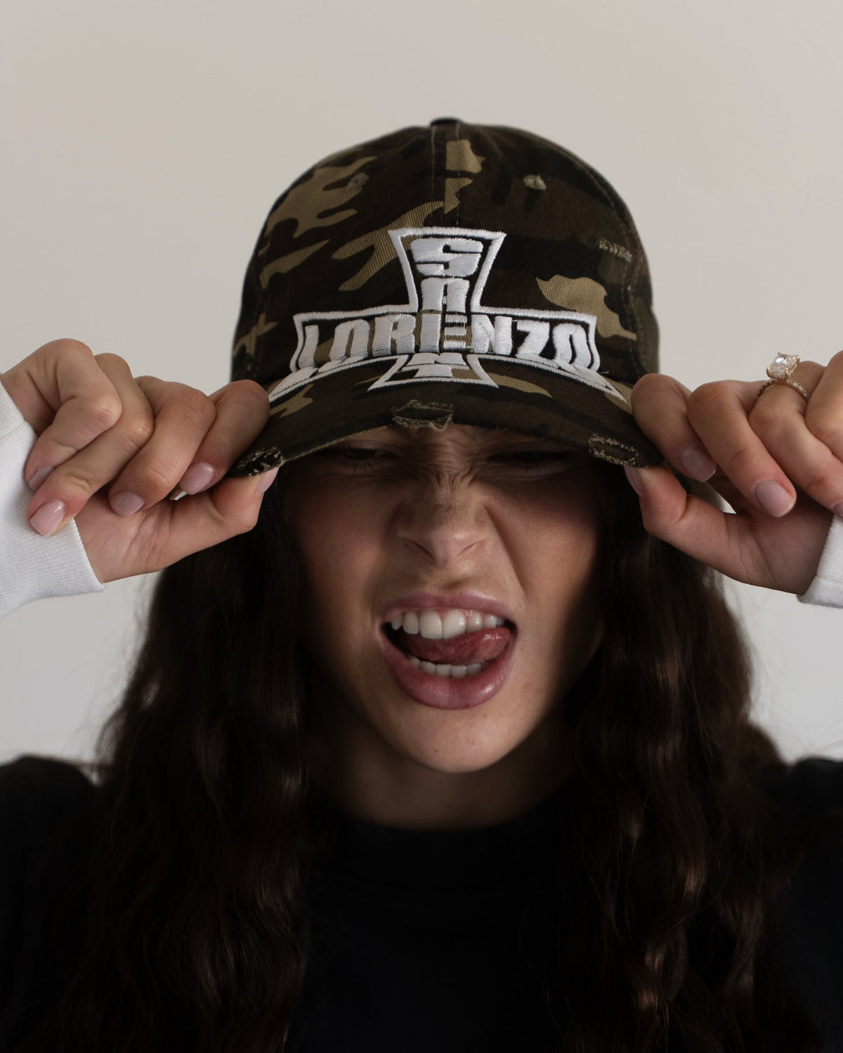 OFF DUTY CAP [WOODLAND CAMO]