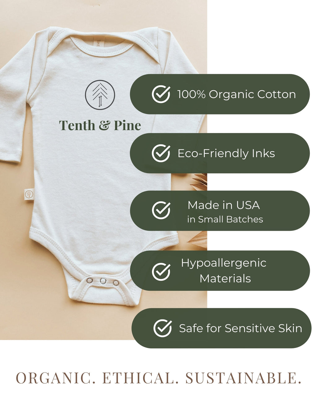 Spoiled By Uncle Organic Baby Bodysuit