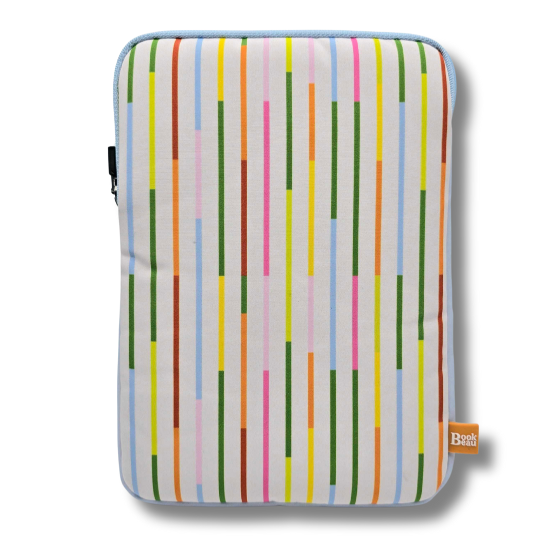 Bright Stripes Book Sleeve