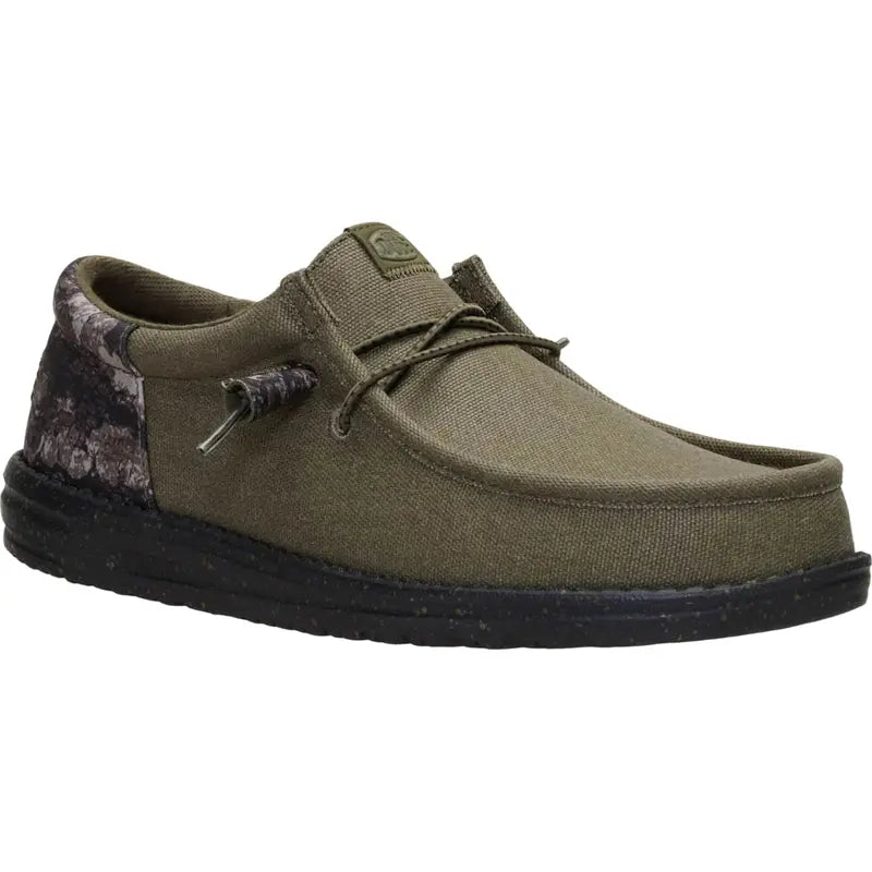 HEYDUDE Truetimber Collection - Comfortable Slip on Shoes for Men Camo