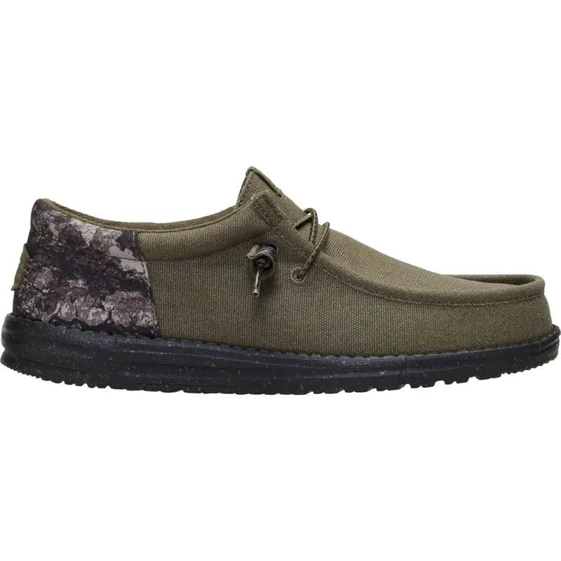 HEYDUDE Truetimber Collection - Comfortable Slip on Shoes for Men Camo