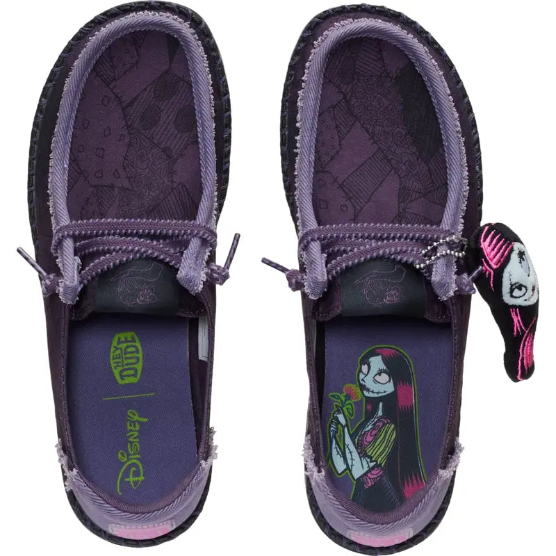 Disney'S Tim Burton'S the Nightmare before Christmas X HEYDUDE Collection - Comfortable Slip on Shoes Jack Skellington Sally