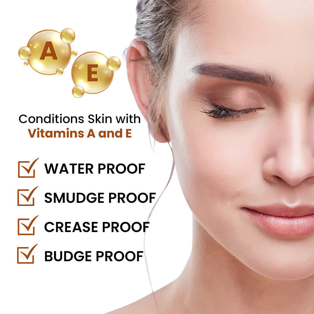 Misty Mocha Any Wear Creme - A Waterproof Multi-tasking creme to powder product for eyes, cheeks & lips. Can be worn anywhere