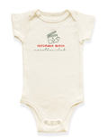Christmas Movie Marathon Club Organic Baby Bodysuit