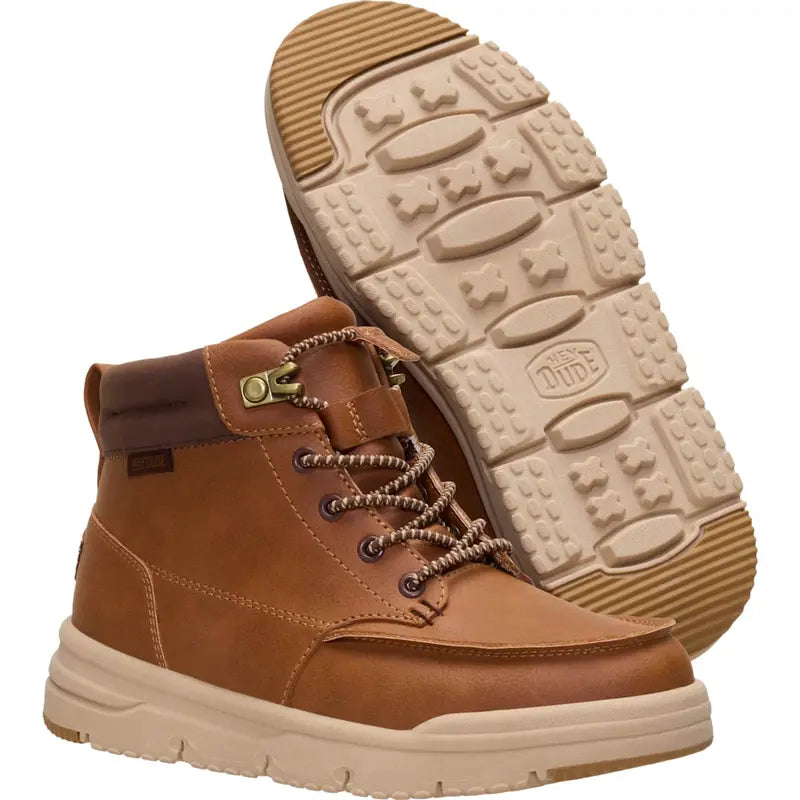 HEYDUDE Bradley II Youth Classic - Comfortable Slip on Boots for Kids