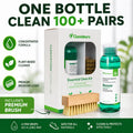 Clenvistora Concentrated Shoe Cleaner Kit | Cleans 100+ Pairs