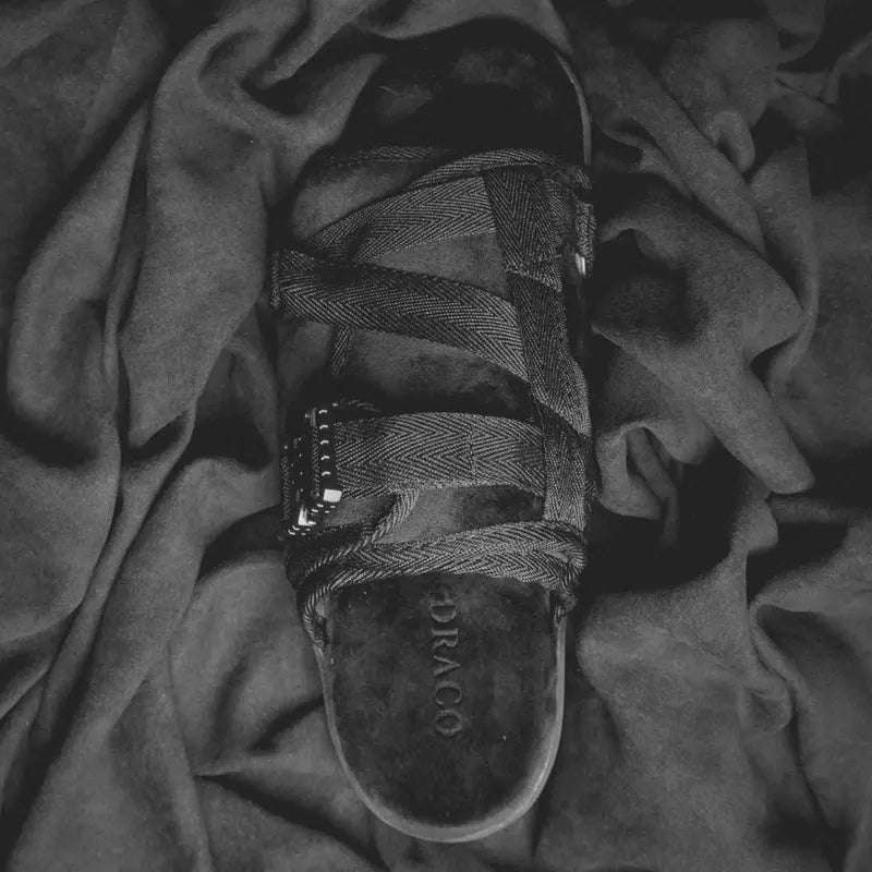 Velour Sandals for Men and Women – Remastered Comfort Slides with Plush Velour Upper, Adjustable Straps, Arch Support & Slip-Resistant Sole, Ideal for Wide or Narrow Feet, Premium Indoor/Outdoor Footwear Shoe Walking Shoes