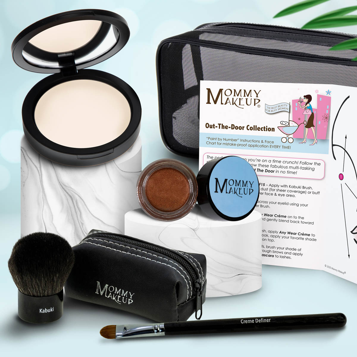 Out The Door Collection | Travel-friendly, Multi-tasking,Talc-free Makeup Set